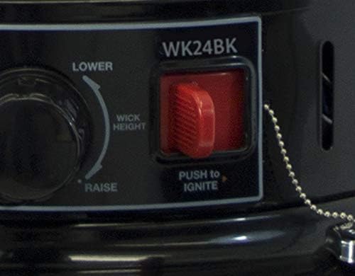 Dyna-Glo WK24BK Indoor Kerosene Heater Black