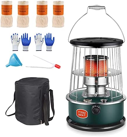 DUTIL Mini Kerosene Stove 6L 4 Wicks Smokeless Space Heater