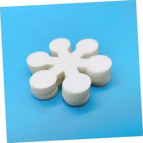 Mobestech 20Pcs Snowflake Non-Slip Bath Treads Adhesive Stickers