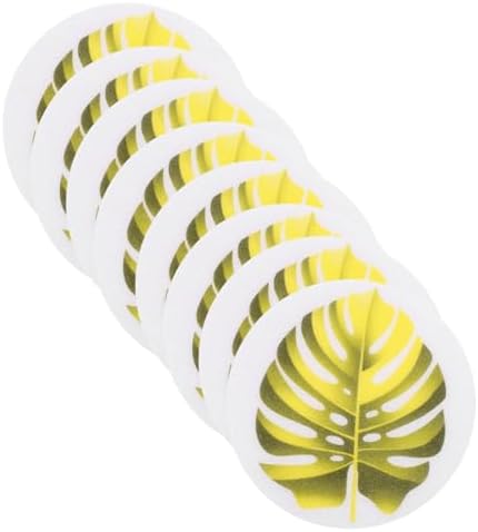 SOPOTUTU Leaf Shape Non-Slip Bathtub Stickers