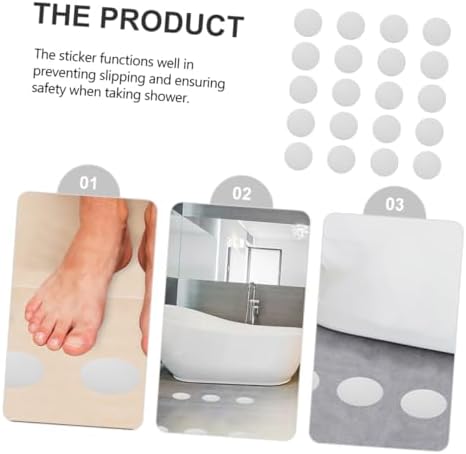 PRETYZOOM Non-Slip Bath Stickers 20pcs