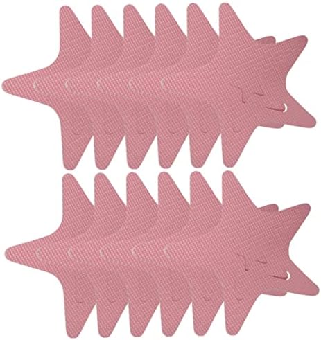 12pcs Star Shape Non Slip Bathtub Floor Stickers
