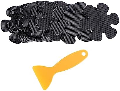 PRETYZOOM Flower Shaped Anti-Slip Bath Stickers 20pcs Set