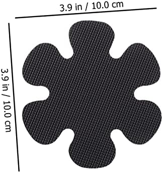 Unomor 20Pcs Flower Shaped Non-Slip Bathtub Stickers
