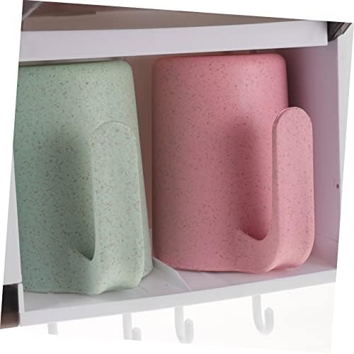 PRETYZOOM Wall-Mounted Toothbrush Holder for Adults and Kids