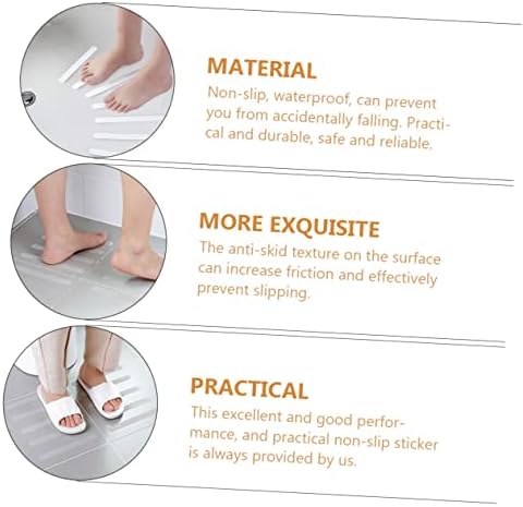 PRETYZOOM Non-Slip Bath Stickers 12Pcs