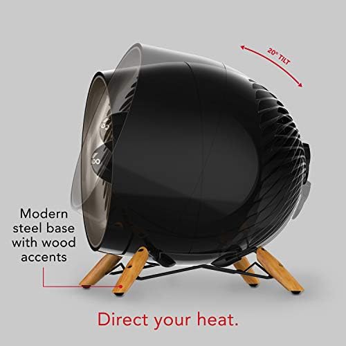 Vornado Glide Vortex Heater - 2 Heat Settings Safe Quiet