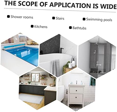 Beavorty 20 Sheets Non-Slip Bathtub Stickers