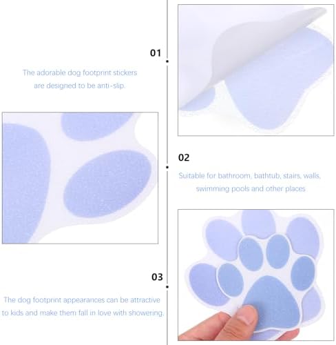 DECHOUS 6pcs Bathroom Non-Slip Stickers