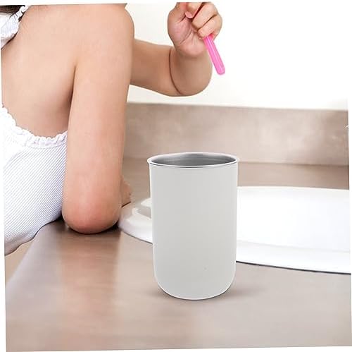 Homoyoyo Toothbrush Cup 350ml Steel Holder
