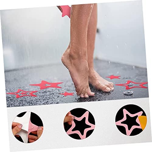 12pcs Star Shape Non Slip Bathtub Floor Stickers