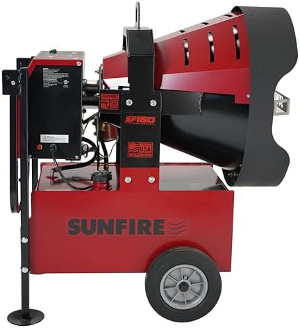 Sunfire Radiant Heater SF150 - 150000 BTUs Kerosene Diesel Industrial Space Heater