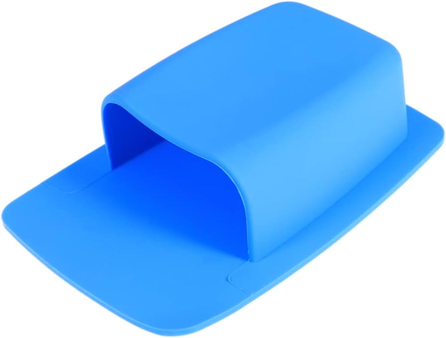 FONDOTIN Wall Mounted Silicone Toothbrush Holder with Drainage 1