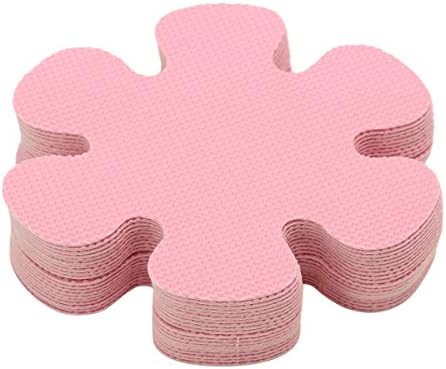Aislor Non-Slip Bathtub Stickers 20PCS Pink One Size