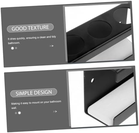 PERSELOSO Electric Toothbrush Wall Mounted Holder