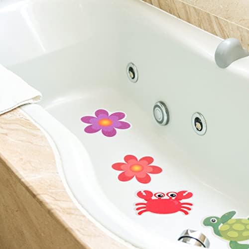 1Set Life Non Slip Bathroom Sticker Decals for Bathtub with Scraper