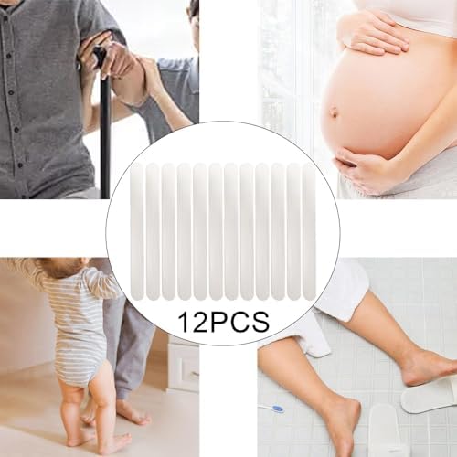 12 Piece Non Slip Stickers for Bath Tub and Shower Stalls