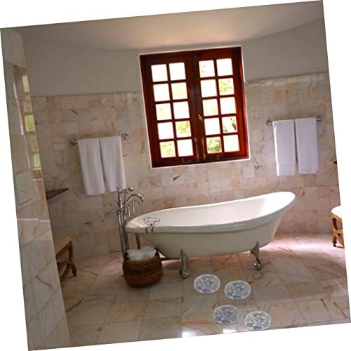 Amosfun 4pcs Slip Proof Bathtub Stickers
