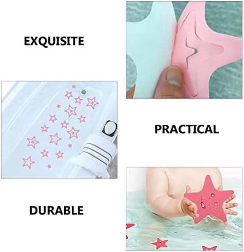 Kisangel 12pcs Non-Slip Bath Stickers for Safety