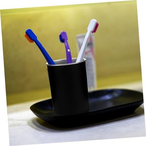 Anneome 2pcs Stainless Steel Toothbrush Holder Cup for Boys and Girls