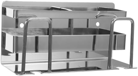 Hoement Metal Toothbrush Holder Wall Mount No Drill