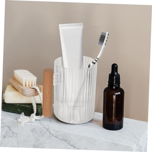 ULTECHNOVO 4Pcs Reusable Toothbrush Holder Cups