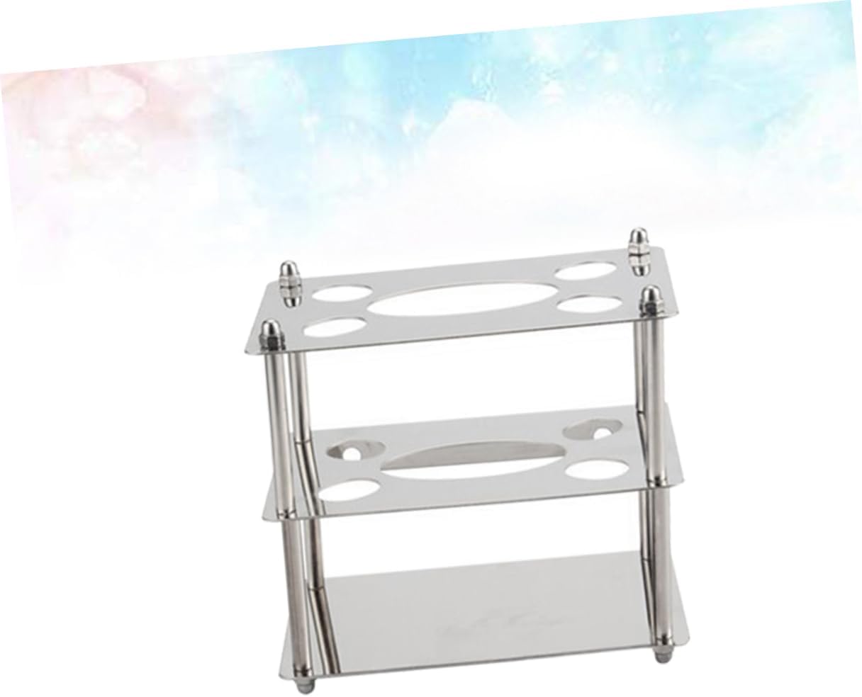 Stainless Steel Toothbrush and Toothpaste Holder