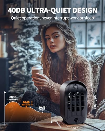 BZGG Electric Space Heater with Safety Features