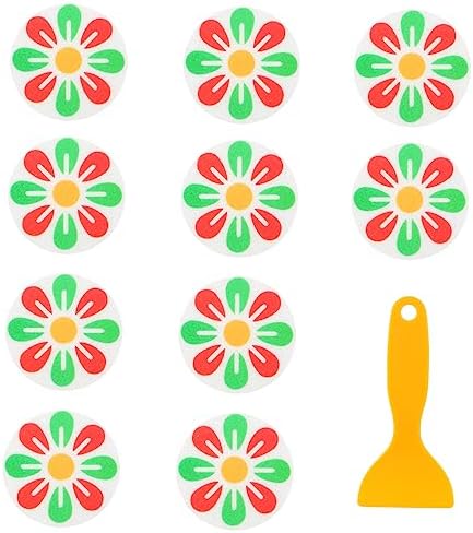 Ciieeo 10pcs Bathtub Anti-Slip Stickers for Safety