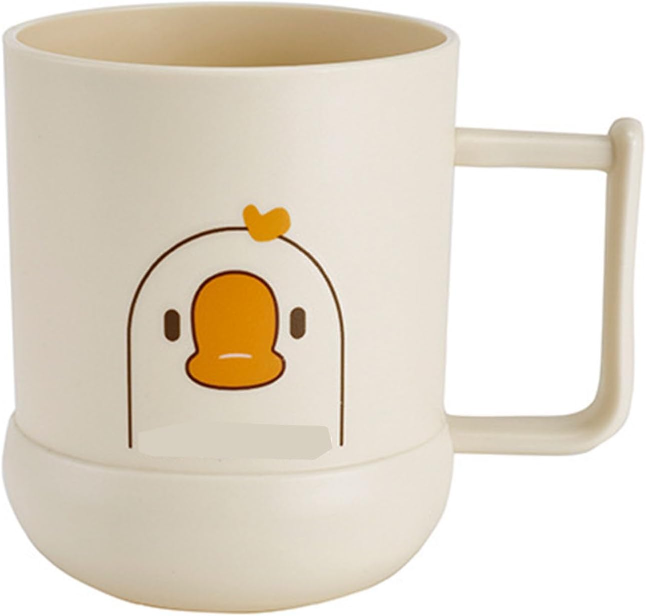 Cute Cartoon Toothbrush Cup with Toothpaste Holder