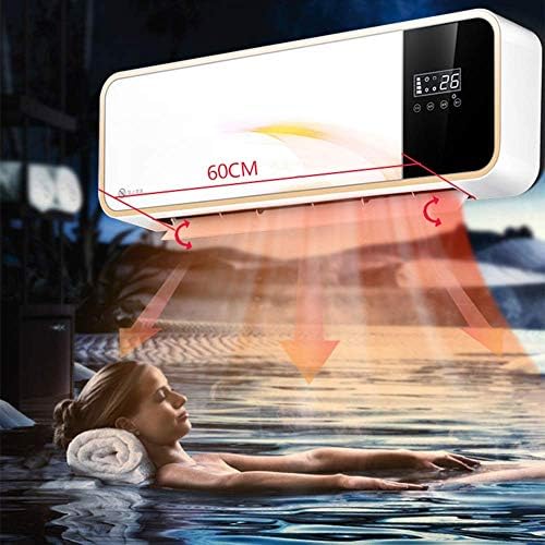 3000W Wall-Mounted Infrared Heater with Remote Control