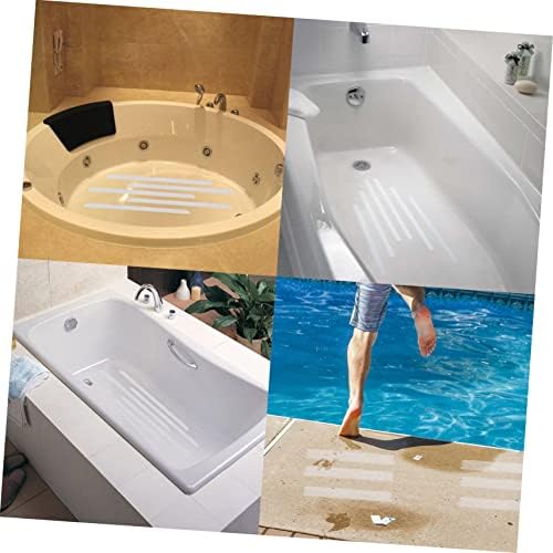 36pcs Transparent Non-Slip Stickers for Bathtubs Showers