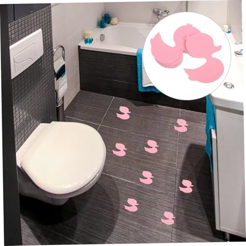 12pcs Cartoon Bathtub Stickers for Safety and Fun