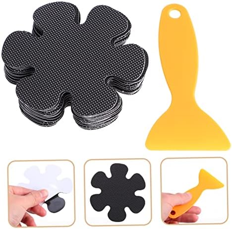 CAXUSD Flower Bathtub Stickers 20pcs Non-Slip Mat Set