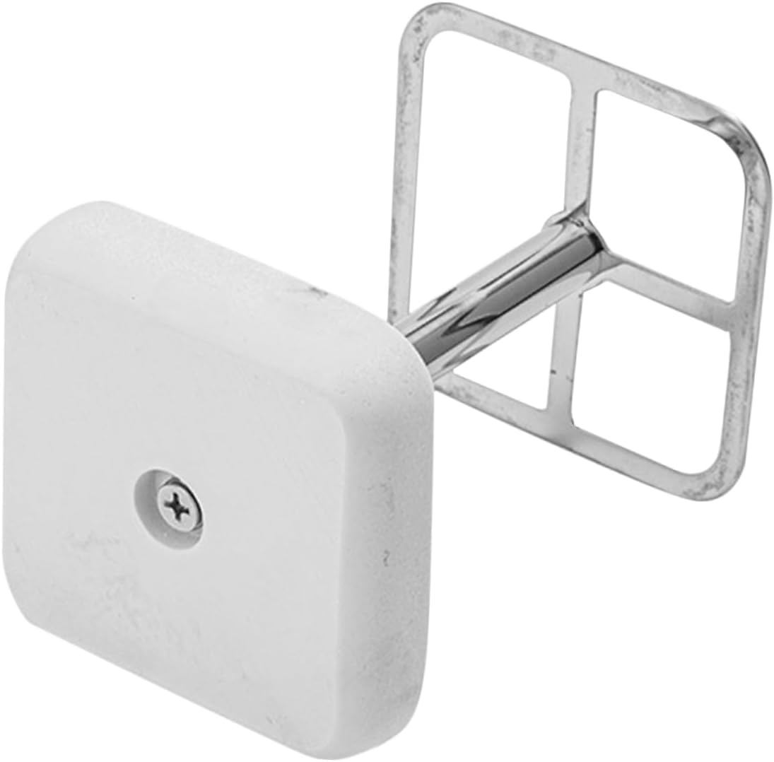 Stylish White Marble Toothbrush Holder for Bathroom
