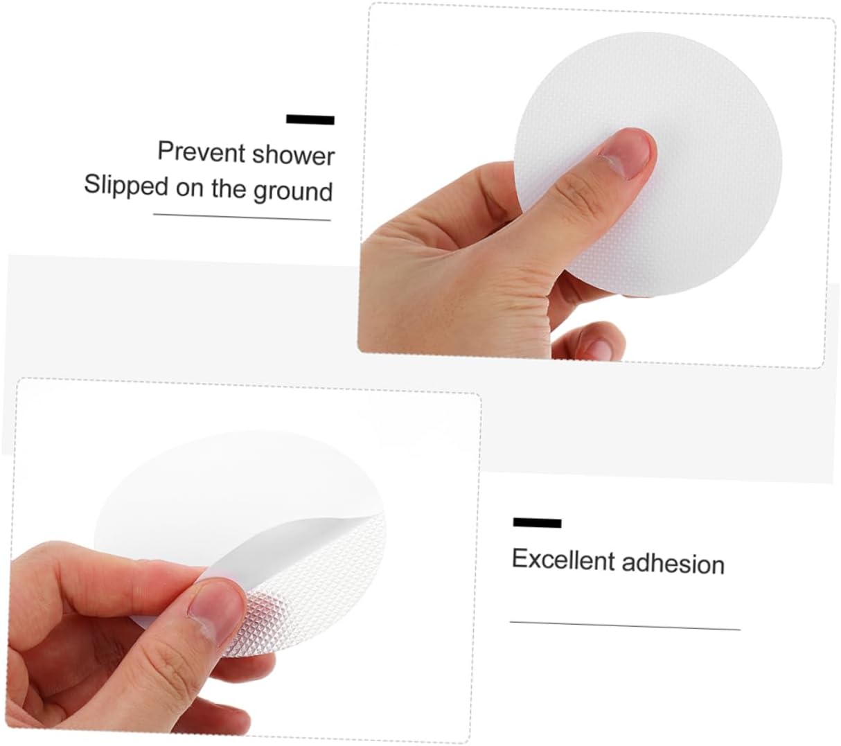 ABOOFAN 20pcs Anti-Slip Bathtub Stickers for Safety Shower and Kitchen Use