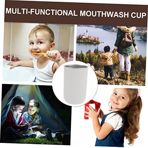 2pcs Reusable Stainless Steel Toothbrush Holder for Bathroom and Travel