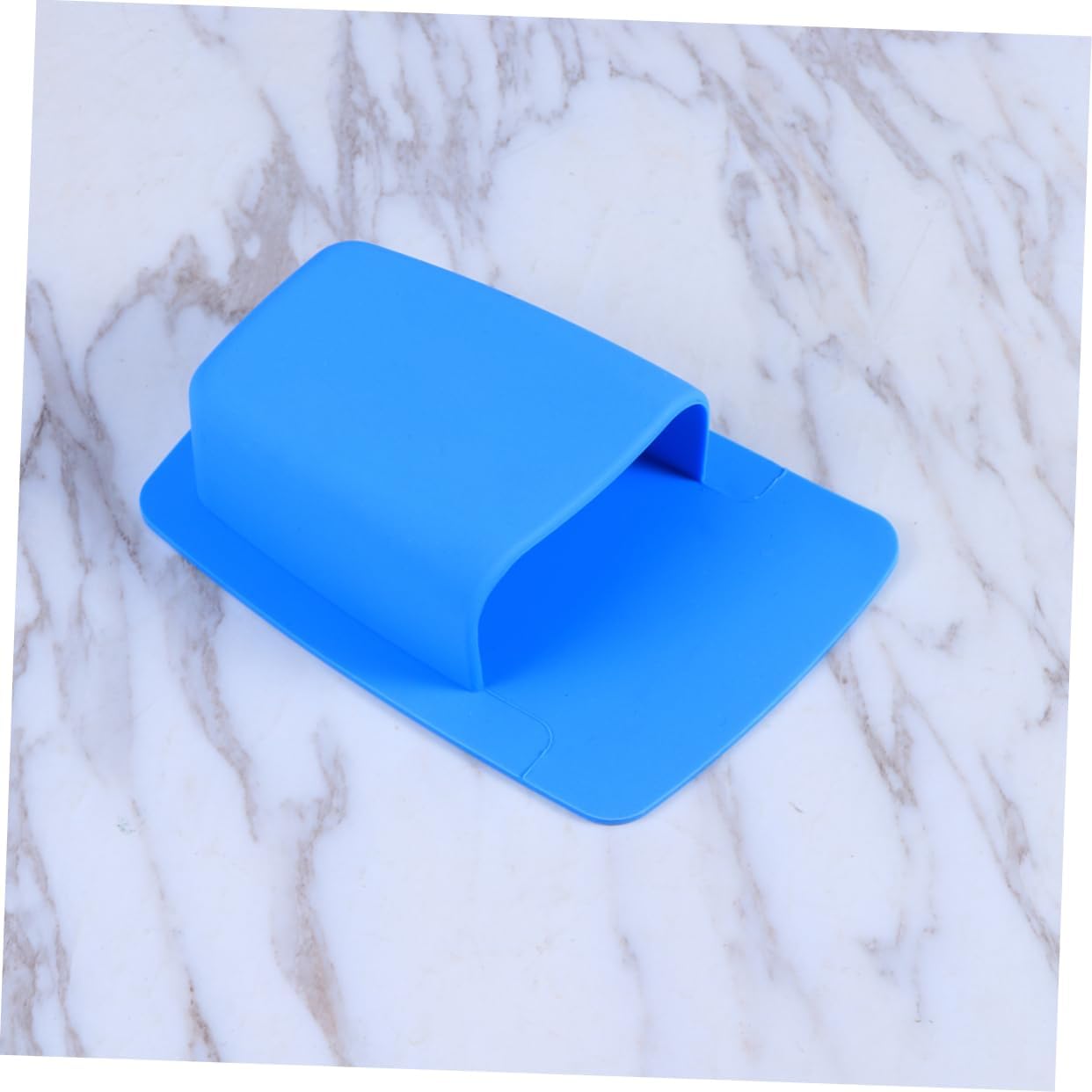 HEALLILY Toilet Organizer Wall Mount Toothbrush Holder Silicone Bathroom Storage 1