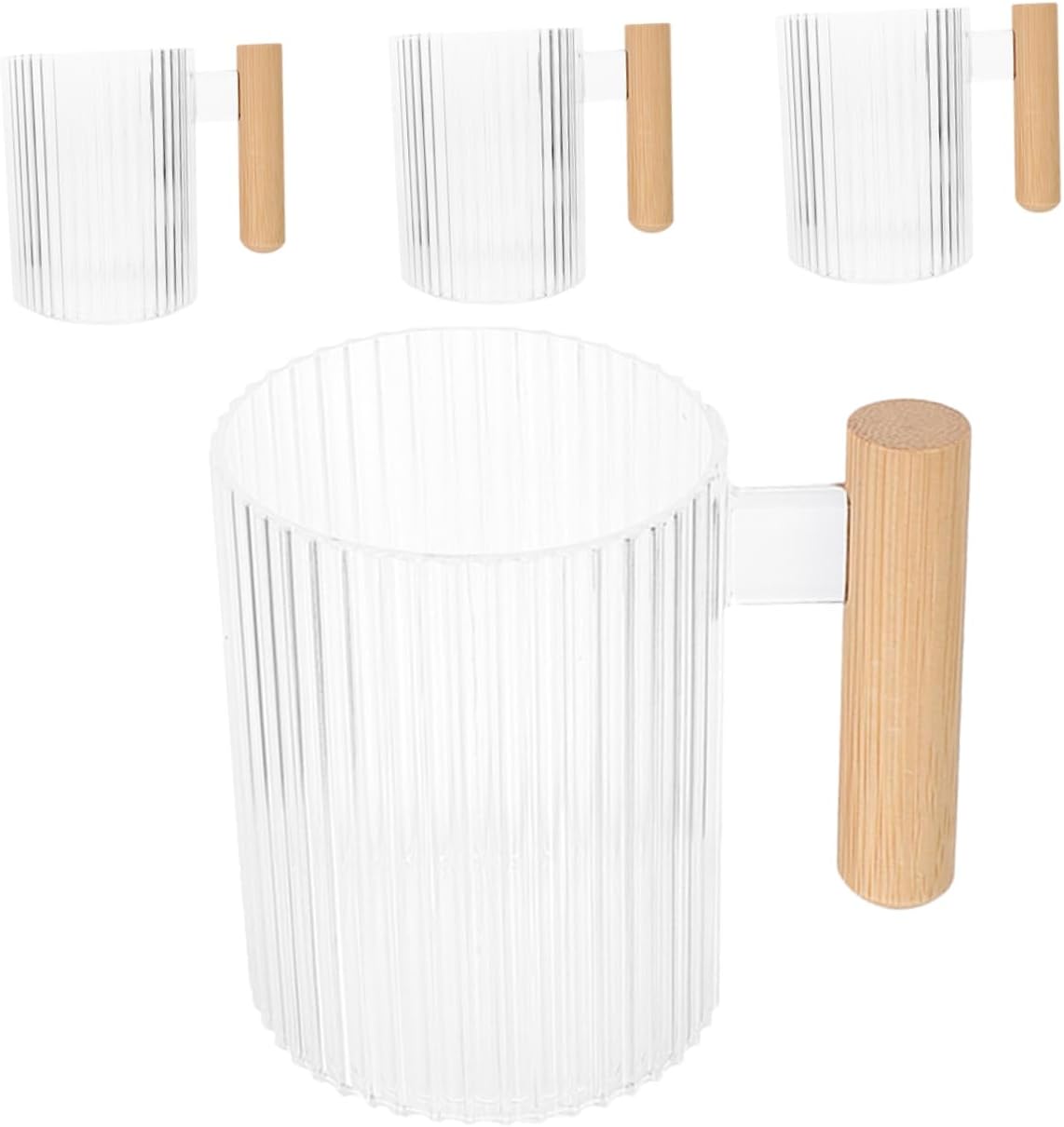 ULTECHNOVO 4Pcs Reusable Toothbrush Holder Cups