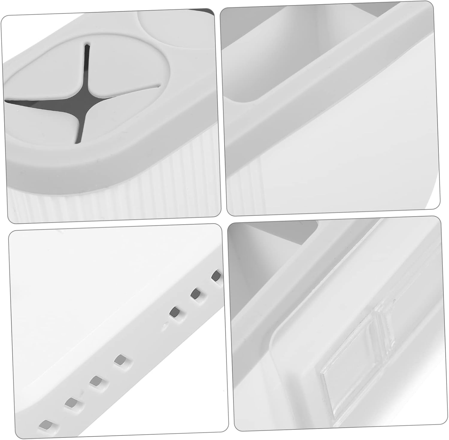 IWOWHERO Wall Mounted Toothbrush Holder
