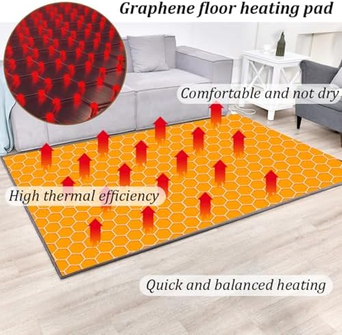 Dalumian Graphene Heated Floor Mat 140x200cm