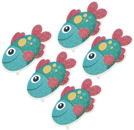 Cabilock 5pcs Bathtub Stickers Non-Slip Puzzle