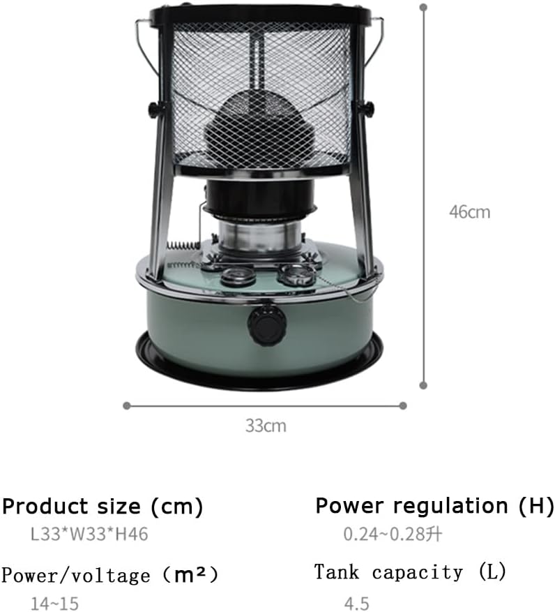 WEBUP Kerosene Heater Indoor Outdoor Portable Space Heater