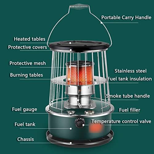 2600W Kerosene Heater with Auto Extinguish