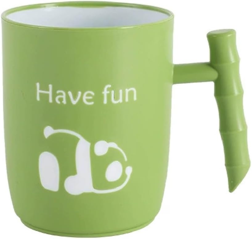 Creative Panda Toothbrush Cup with 14oz Capacity
