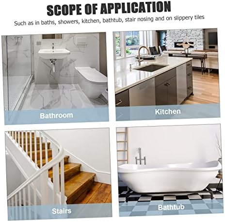 Ciieeo 24pcs Non-Slip Bath Stickers for Home Safety