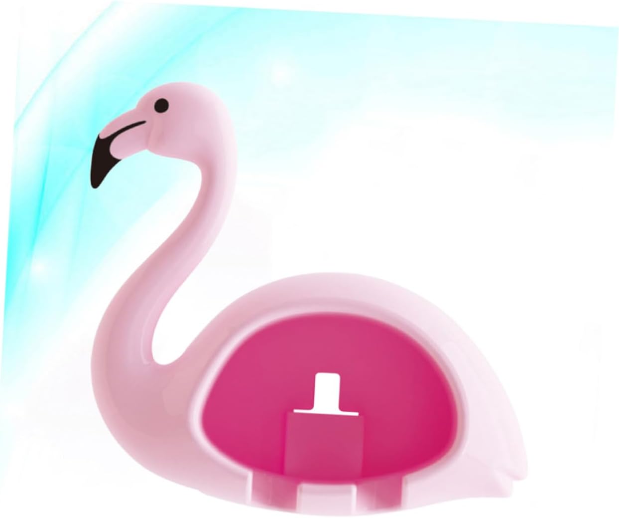 Garneck Wall Toothbrush Holder with Flamingo Design