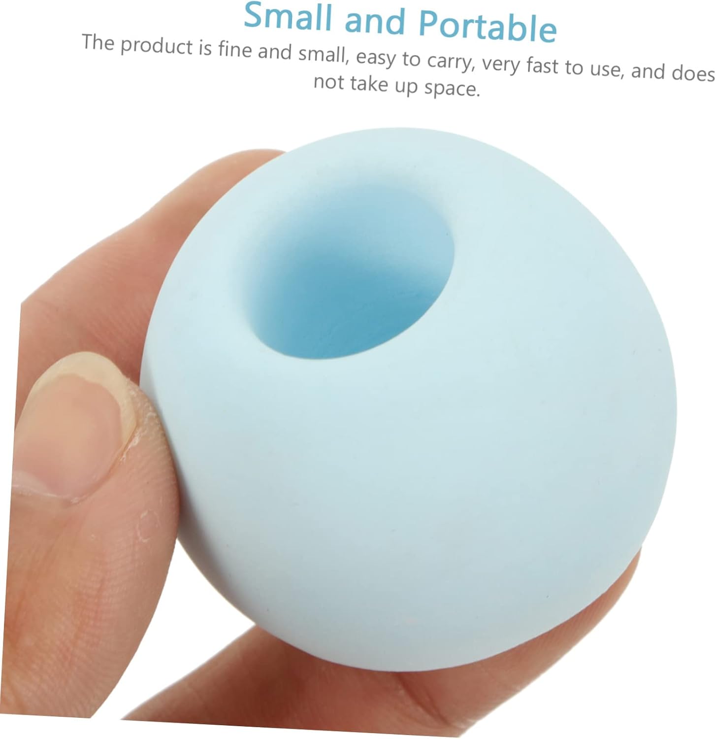 Wakauto Ergonomic Toothbrush Holder with Diatomite Material