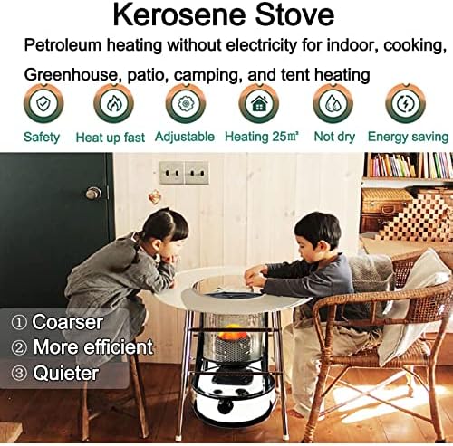 ZYFC 9000BTU Kerosene Heater Portable Indoor Camping