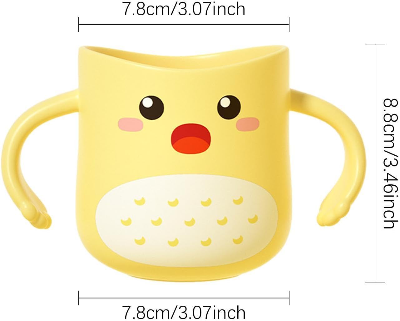 Kids Toothbrush Cup with Dinosaur Design 1